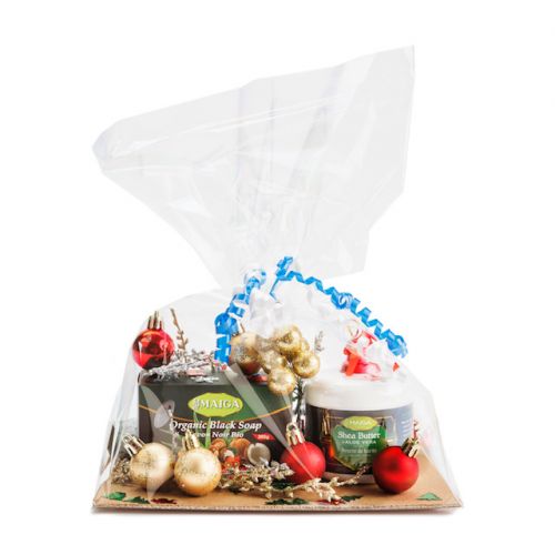 Mother's Day Gift Basket 02 - Shea with Aloe Vera & Organic Black Soap