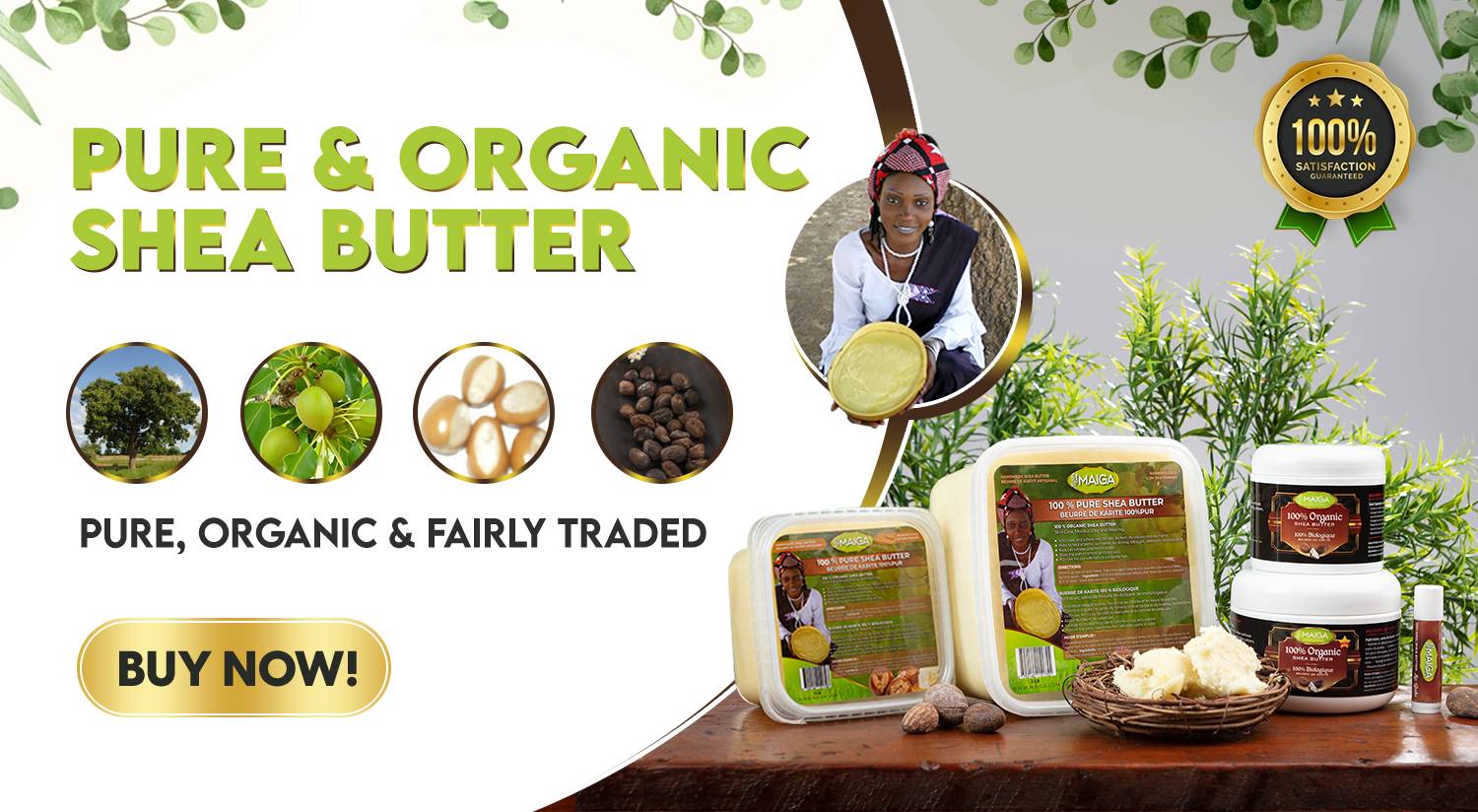 Pure And Organic Shea Butter